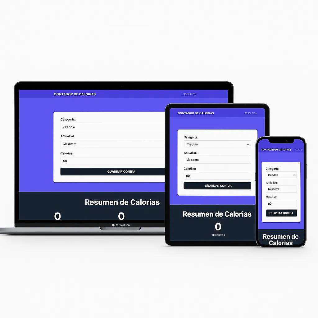 Proyecto Aplicación para contar calorías