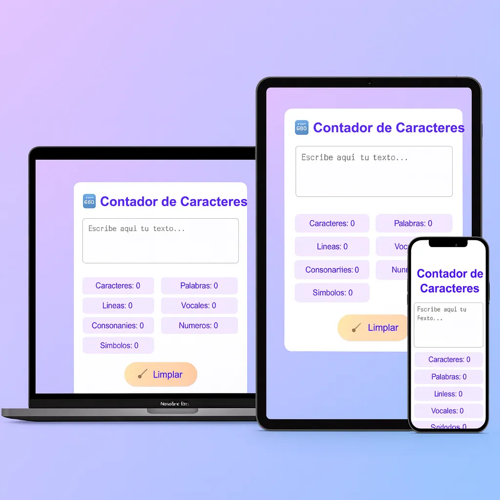 Proyecto Aplicación para contar caracteres