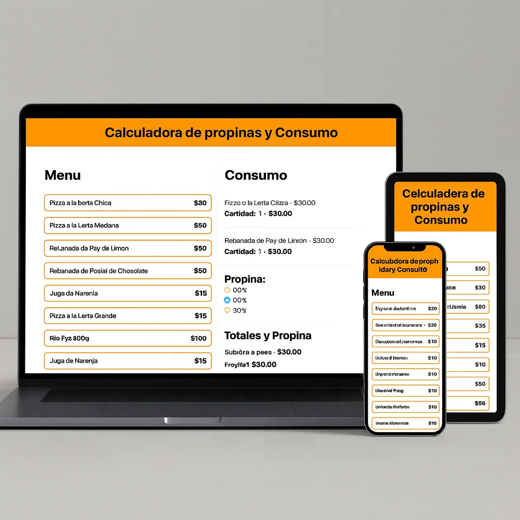 Proyecto Aplicación Calculadora de propinas